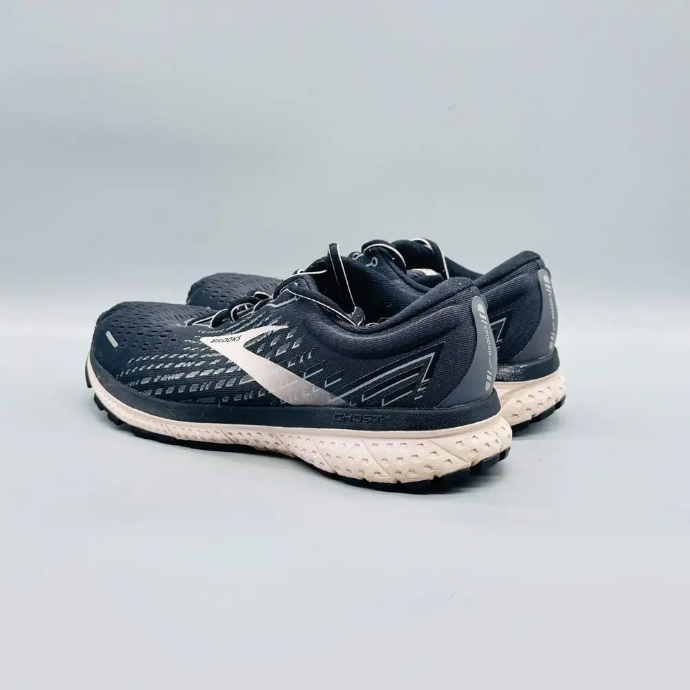Brooks Shoes Womens 8.5 D Black Mesh Ghost 13 Running Athletic Sneakers Comfort